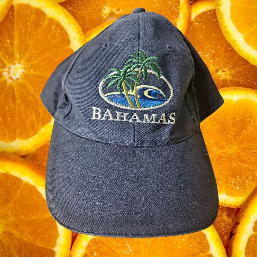 Best Activewear Bahamas Hat Palm Tree Embroidered Graphic Cap One Size